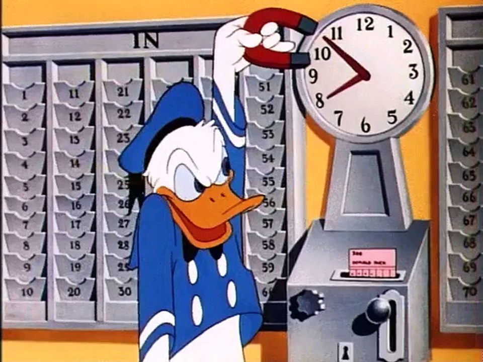 Donald Duck E050 The Clock Watcher 1945 video Dailymotion