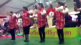 Greenland Fashion - Fashion in GreenlandMusic & Dance group from The Children's Home in Uummannaq at #COP21 #inukdesign.Thanks to Nancy Marie Hansen for for t