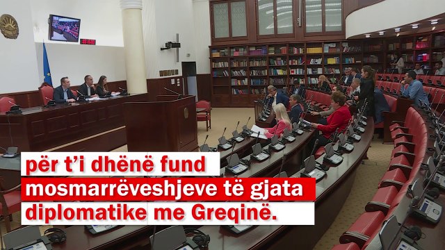 Kuvendi sot debaton marëveshjen për ndryshimin e emrit