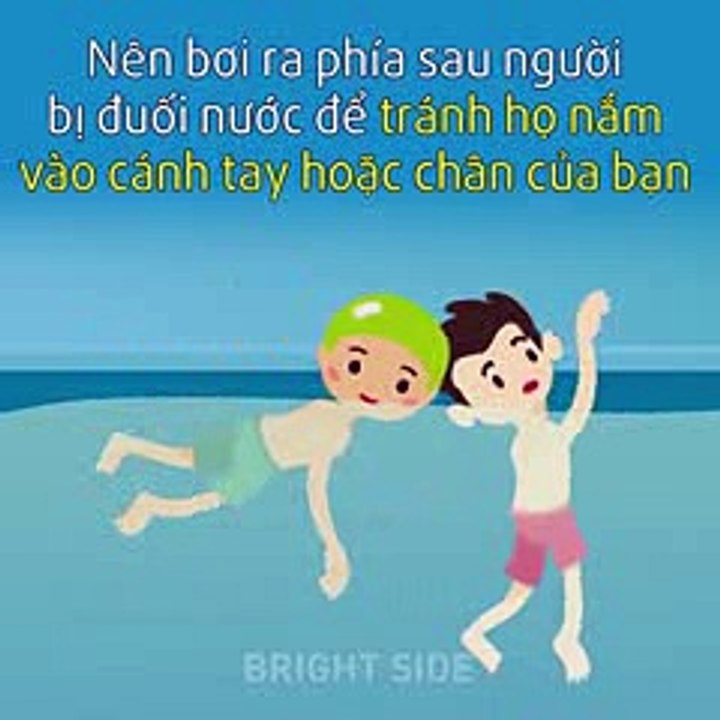 Nguyên tắc cứu người đuối nước đúng cách