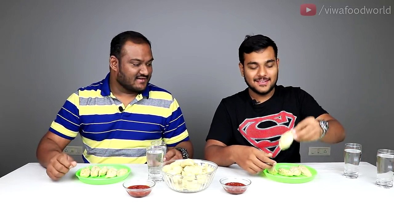 EPIC SPICY MOMOS EATING CHALLENGE | Spicy Momos Eating Competition | Food Challenge