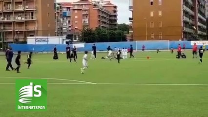 Ronaldo'nun oğlu babasının izinden gidiyor