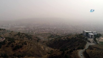 Elazığ’da toz bulutu etkili oluyor
