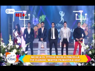 Flavia Laos comenta sobre el Mister Primavera 2018