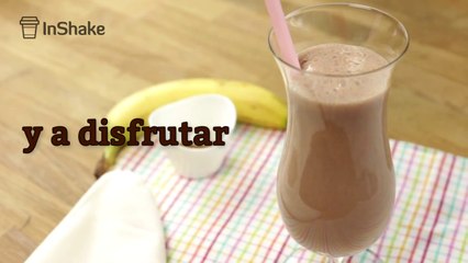 Batido de plátano y tiramisú
