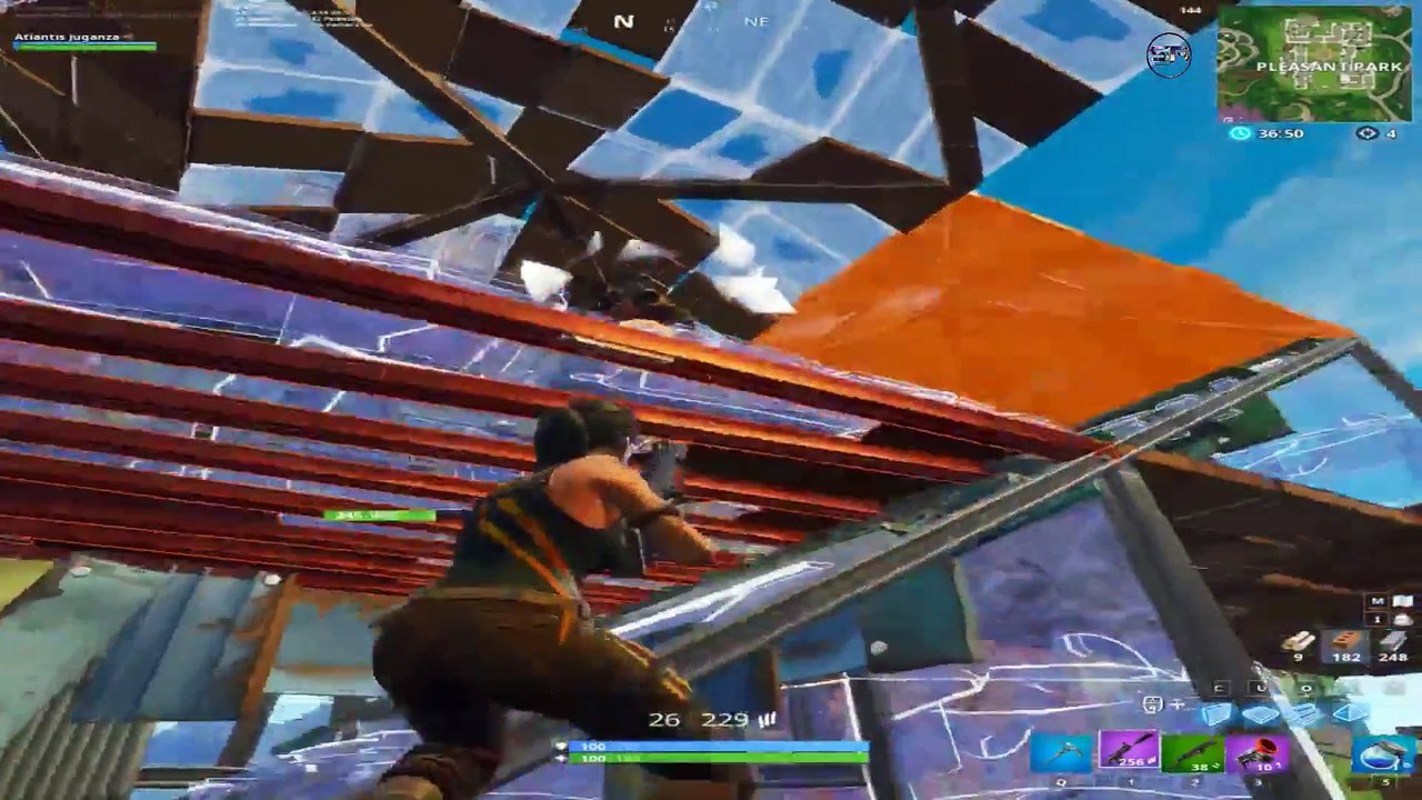 Atlantis Juganza 1 VS 1 Atlantis Magin - Fortnite Highlights