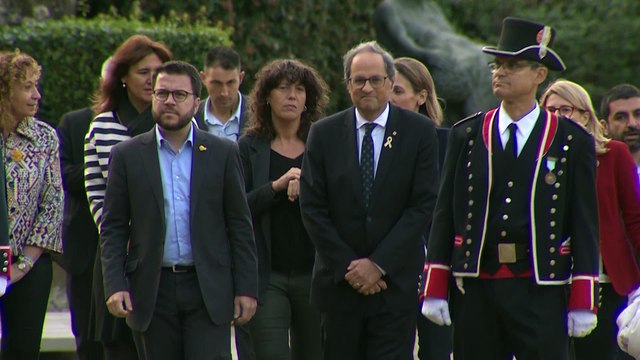 Homenaje a Lluís Companys por 78º aniversario de su muerte