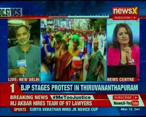 Sabarimala issue: BJP stages massive protest in Thiruvananthapuram, is it hindu pride or prejudice?