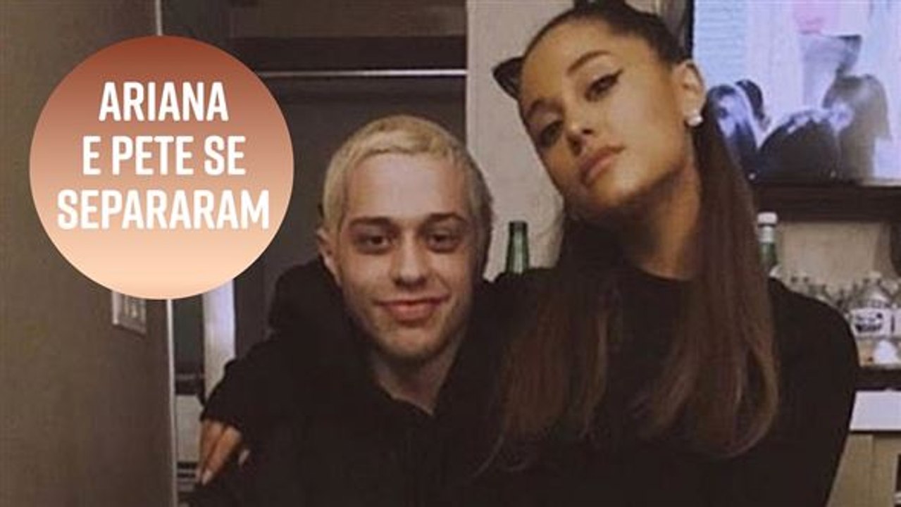 Pete e Ariana se separam e a Internet tem pensamentos