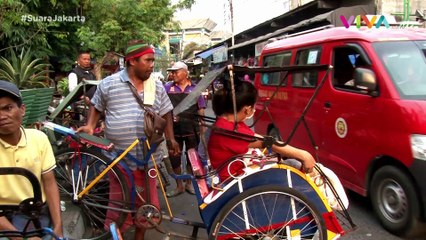 'Selamat Datang Kembali di Jakarta, BECAK' (SUARA JAKARTA)