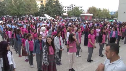 El Yıkamanın Önemini Bin 200 Öğrenci Dans Ederek Gösterdi