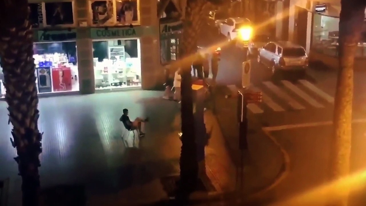 Hooligans Inglaterra en Sevilla