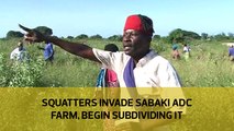 Squtters invade Sabaki ADC farm, begin subdividing it