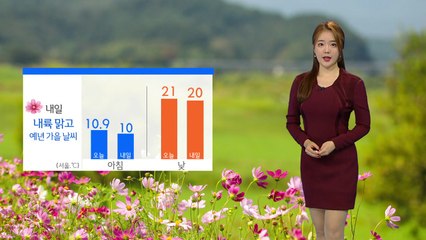 [날씨] 미세먼지 '나쁨'...아침 쌀쌀하지만 낮 20도 / YTN