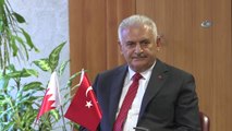 TBMM Başkanı Yıldırım, Bahreyn Meclis Başkanı Almulla ile Görüştü