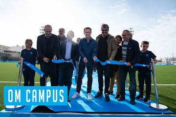 L’inauguration d’OM Campus