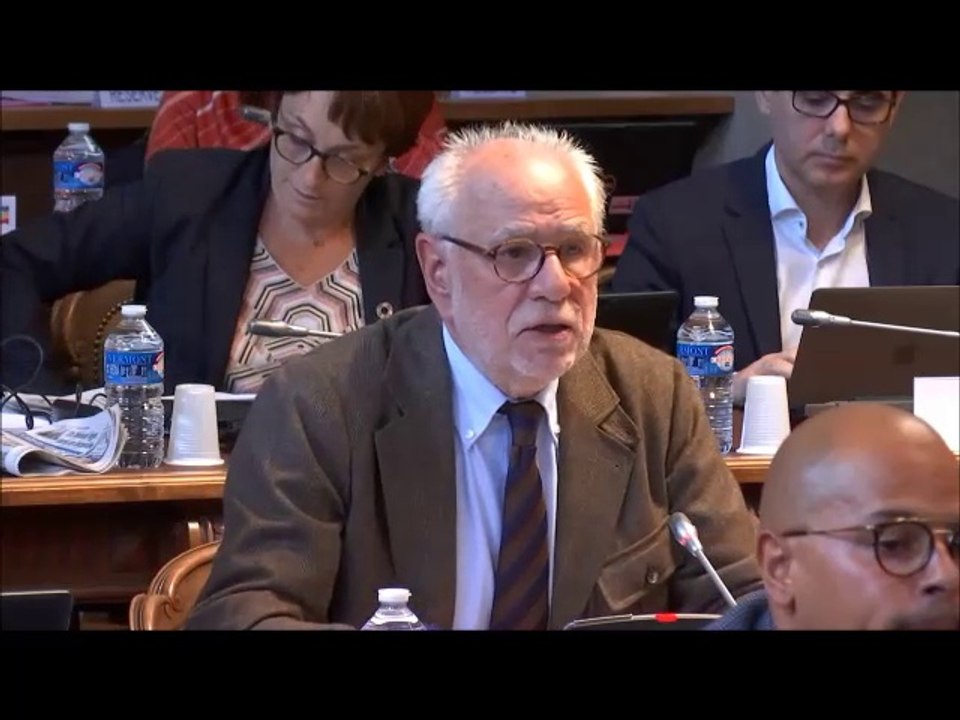 Paul ROBINAT. Voeu pour la signature de l'appel de Marseille pour les libertés locales. 15 octobre 2018