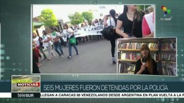 6 mujeres heridas tras 33º Encuentro Nacional de Mujeres