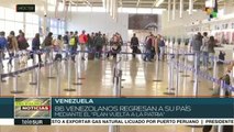 Avanza Plan Vuelta a la Patria; regresan 86 venezolanos de Argentina