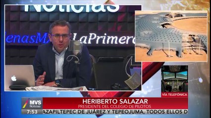OACI, recomendó la opción de Texcoco para el NAIM: Heriberto Salazar