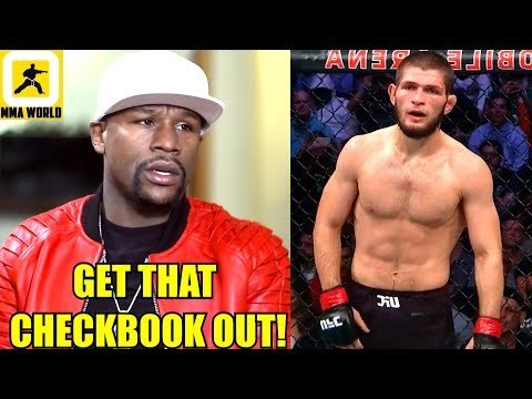 Floyd Mayweather responds to Khabib Nurmagomedov's CALLOUT!,MJ vs Lobov,Bisping on Khabib