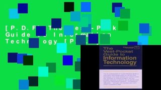 [P.D.F] The Vest-Pocket Guide to Information Technology [P.D.F]