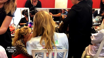 BACKSTAGE DU DÉFILÉ ETAM - Elle Girl TV avec Énora Malagré