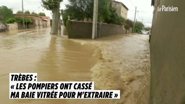 Trèbes : «Les pompiers ont cassé ma baie vitrée pour m'extraire»