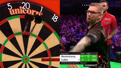 Ron Meulenkamp vs Joe Cullen | Round 1 | World Grand Prix Darts 2018