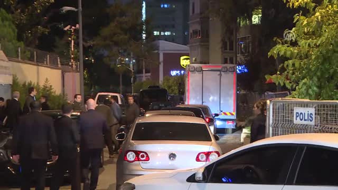Suudi Gazeteci Kaşıkçı'nın Kaybolması - Türk Yetkililerin Başkonsolosluk Binasına Gelişi - İstanbul