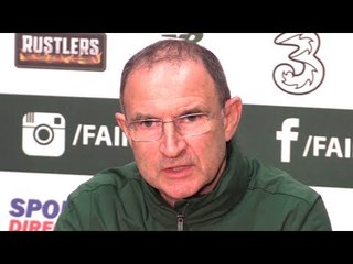 Martin O'Neill & Jeff Hendrick Pre-Match Press Conference - Ireland v Denmark - UEFA Nations League