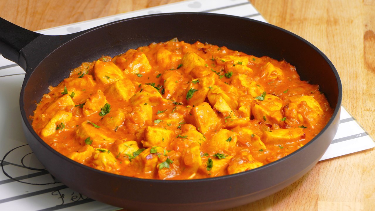 Pollo al curry con leche de coco ¡Listo en 20 minutos! - Que Viva La Cocina
