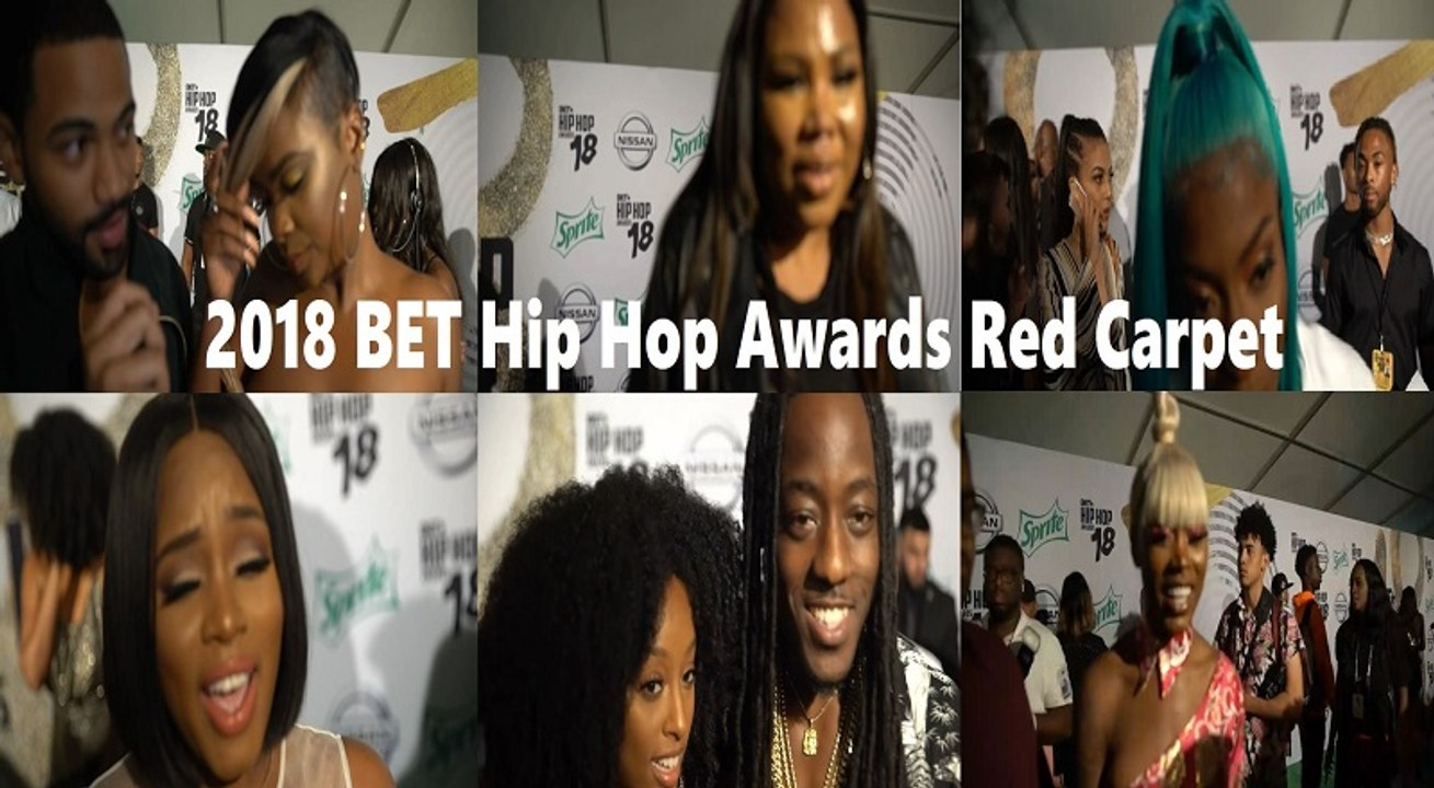 HHV Exclusive: 2018 BET Hip Hop Awards red carpet interviews