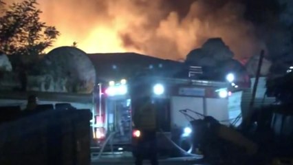 경기도 양주 고물상에 화재...인명 피해 없어 / YTN