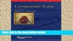 Review  Corporate Law (Concepts and Insights)