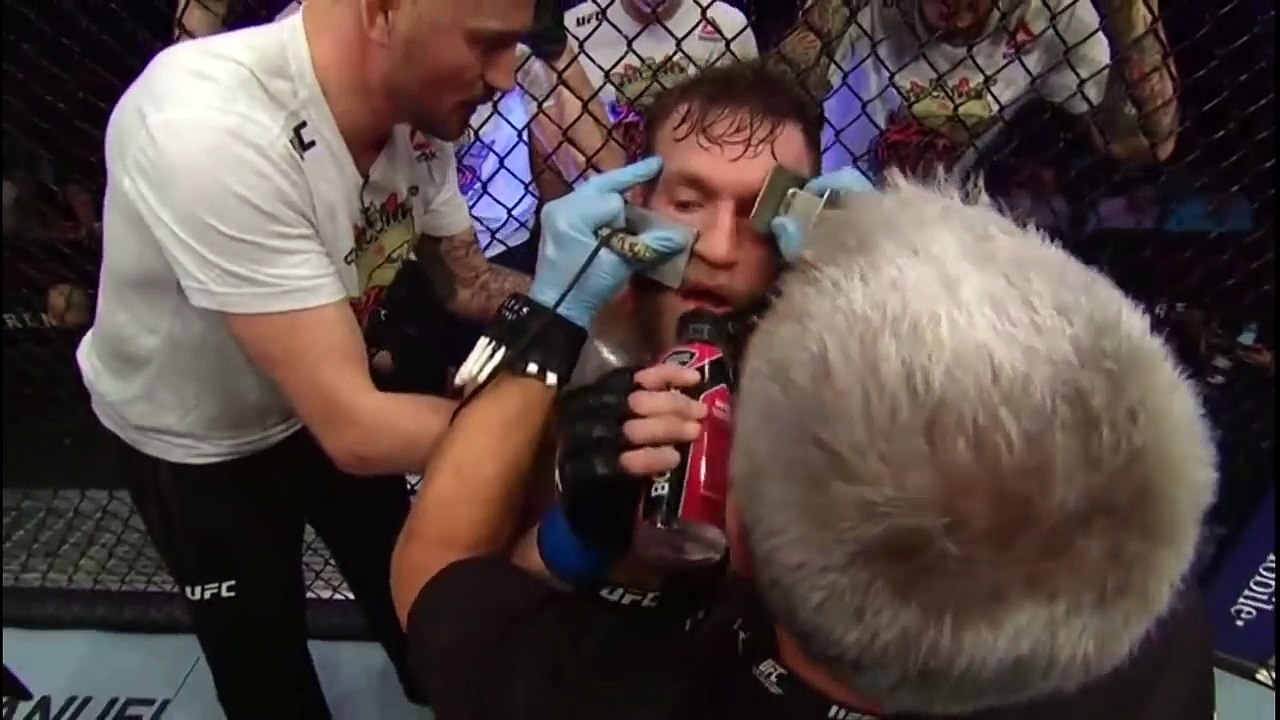 النزال كامل- المسلم حبيب نورماغوميدوف ضد المتوحش كونور مكريغور Conor mcgregor vs khabib nurmagomedov