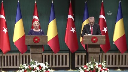 Erdoğan-Dancıla Ortak Basın Toplantısı