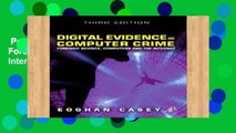 Popular Digital Evidence and Computer Crime: Forensic Science, Computers, and the Internet