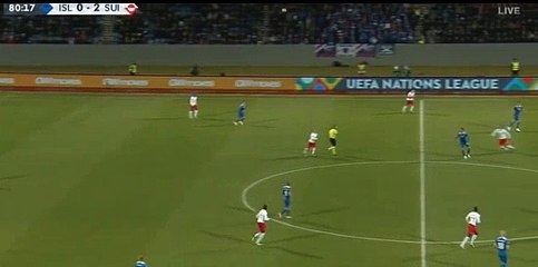 Iceland  1  -   2  Switzerland   15/10/2018  Finnbogason A., Iceland  Super Amazing Goal 81' HD Full Screen EUROPE: UEFA Nations League - League A - Round 4 .