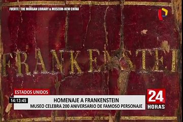 Estados Unidos: museo rinde homenaje al monstruo de Frankenstein por sus 200 años