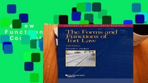 Review  The Forms and Functions of Tort Law (Concepts and Insights)