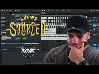 Crazy Cousinz makes beats from sounds you send in | Boiler Room 'Crowdsourced'