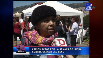 Semana de la  Lucha Contra el Cáncer de Seno