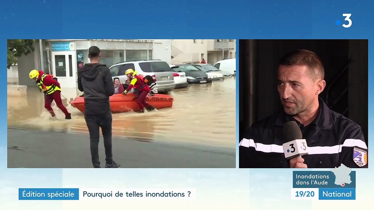 Trèbes : les pompiers au soutien des sinistrés