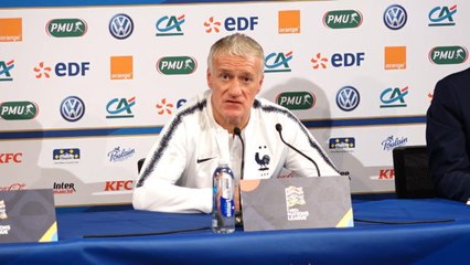 Bleus - Deschamps ''optimiste'' avant de défier l'Allemagne