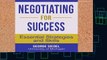 Library  Negotiating for Success: Essential Strategies and Skills