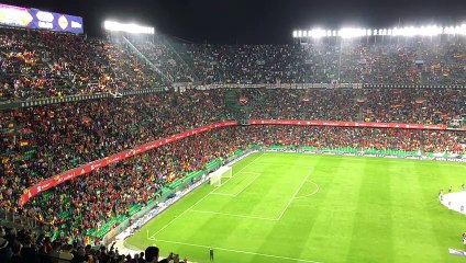 Pitos al himno de Inglaterra durante su encuentro con España