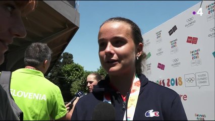 JOJ / Tennis : Clara Burel " Je n'ai pas de regrets "