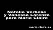 Natalia Verbeke y Vanessa Lorenzo para Marie Claire