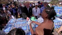 Donald Trump llega a Florida para evaluar los daños del huracán